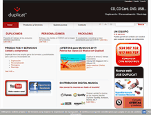 Tablet Screenshot of duplicat.com